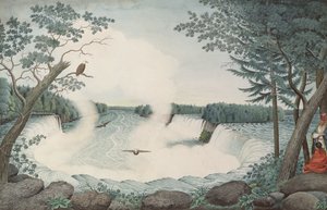 Niagaran putoukset ylhäältä, noin 1766